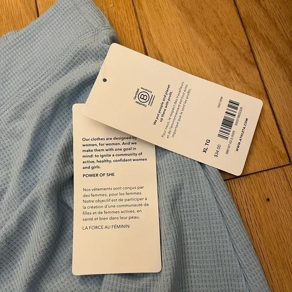 Athleta Wind Down Sleep Shorts XL NWT - Picture 5 of 7